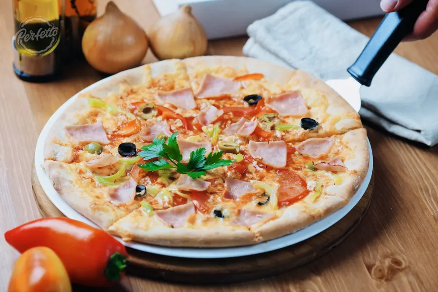 Фотография блюда пицца Пицца итальянская