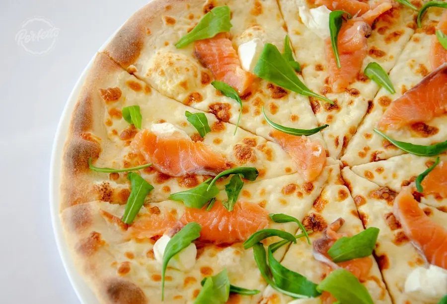 Фотография блюда пицца Пицца трота формаджи